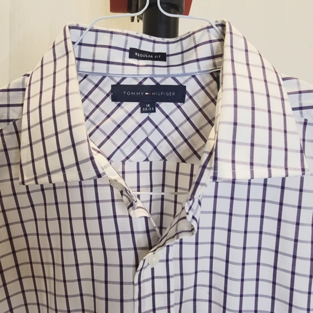Tommy Hilfiger, Regular mens dress shirt,  16 32/33